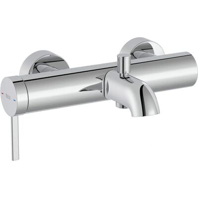 Roca - Buitenmengkraan voor badkamer-douche met automatische omschakelaar - Chroom Roca - Buitenmengkraan voor badkamer-douche met automatische omschakelaar - Chroom