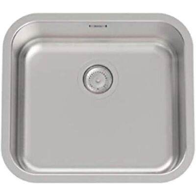 Fregadero de Acero Inoxidable Roca Porto - 450x450mm, 180mm Profundidad Fregadero de Acero Inoxidable Roca Porto - 450x450mm, 180mm Profundidad