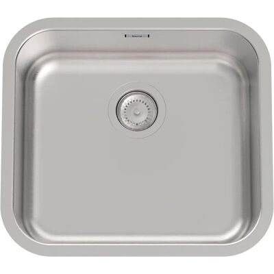 Fregadero de acero inoxidable Roca Porto - 1 cubeta, 450x180mm - Fregadero de cocina Fregadero de acero inoxidable Roca Porto - 1 cubeta, 450x180mm - Fregadero de cocina