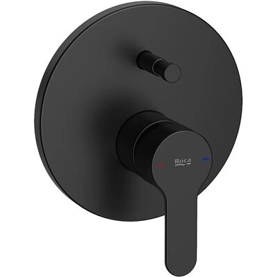 Roca Grifo Monomando Empotrado Negro Mate - Ducha Baño Roca Grifo Monomando Empotrado Negro Mate - Ducha Baño