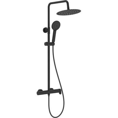 Roca A5A9A6ENB0 Duschsystem - Verstellbare Monomando mit Handbrause & Rundkopf Roca A5A9A6ENB0 Duschsystem - Verstellbare Monomando mit Handbrause & Rundkopf