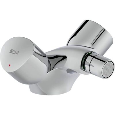 Grifo bidé Roca - Brava bimando, flexible, cromo Grifo bidé Roca - Brava bimando, flexible, cromo