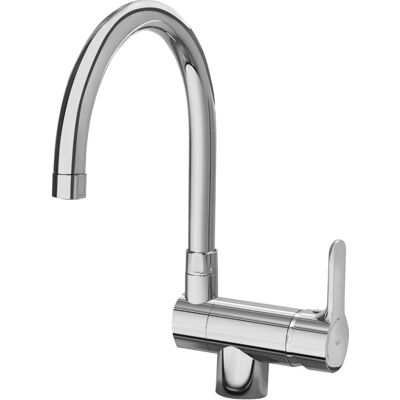 Roca L20 Mitigeur Cuisine - Cold Start, Pivotant, Chrome - Publicité Roca L20 Mitigeur Cuisine - Cold Start, Pivotant, Chrome - Publicité