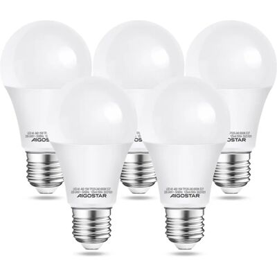 LED Lamp Aigostar A5 A65 - Wit, 6400K, 1200LM - E27 15W LED Lamp Aigostar A5 A65 - Wit, 6400K, 1200LM - E27 15W
