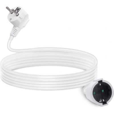 Aigostar 177386 Standard Allemand Blanc 2m Rallonge Aigostar 177386 Standard Allemand Blanc 2m Rallonge