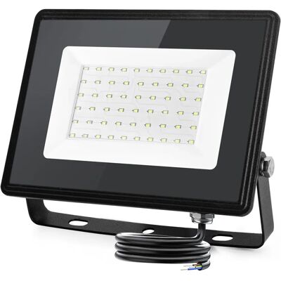 Aigostar LED Slim 50W Proiettore - IP65 Bianco 6000K Aigostar LED Slim 50W Proiettore - IP65 Bianco 6000K