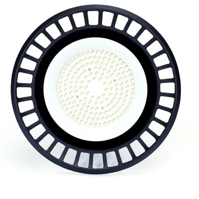 Lâmpada LED Industrial Aigostar - 100W, Preta, IP65 Lâmpada LED Industrial Aigostar - 100W, Preta, IP65