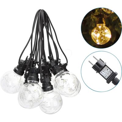 Aigostar Guirlanda LED 8m - Bianco Caldo - IP44 Esterno Aigostar Guirlanda LED 8m - Bianco Caldo - IP44 Esterno