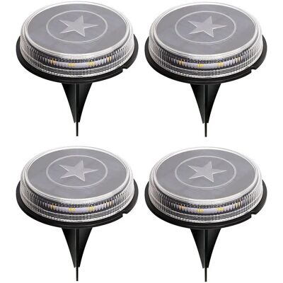 Aigostar Lampka LED Słoneczna 0.6W Ciepła Biała - Lampa Słoneczna Aigostar Lampka LED Słoneczna 0.6W Ciepła Biała - Lampa Słoneczna