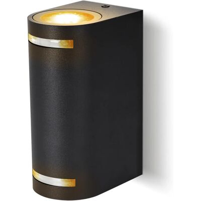 AIGOSTAR Lampada da Parete - Luce Esterna Impermeabile - Nero AIGOSTAR Lampada da Parete - Luce Esterna Impermeabile - Nero