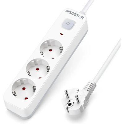 Regleta Startelectric con Interruptor - 1,5m/3m/5m Max 3680W Regleta Startelectric con Interruptor - 1,5m/3m/5m Max 3680W