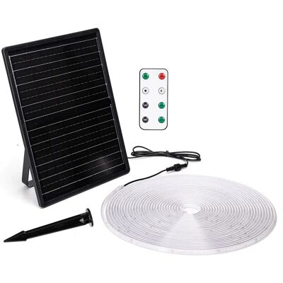 Aigostar - Bande LED solaire 22m - 2700K - IP65 - Extérieur - Publicité Aigostar - Bande LED solaire 22m - 2700K - IP65 - Extérieur - Publicité