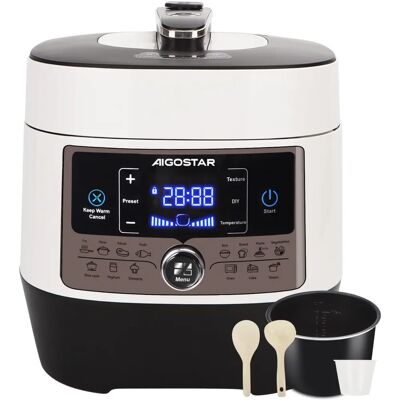Olla a presión Aigostar Panda - Multifuncional 5.5L Olla a presión Aigostar Panda - Multifuncional 5.5L
