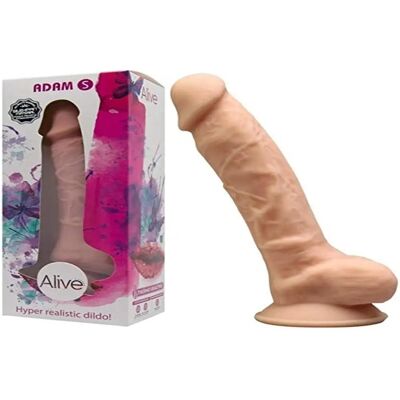 Alive Adam S Dildo Realistico in Silicone - 17 cm Alive Adam S Dildo Realistico in Silicone - 17 cm