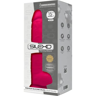 Silexd Dildo Réaliste Double Densité 38cm Silexd Dildo Réaliste Double Densité 38cm