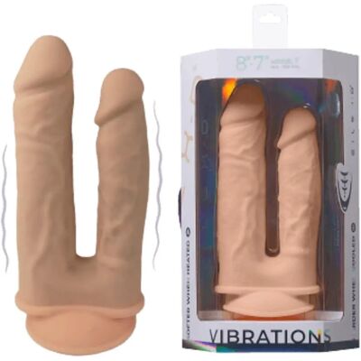 Silexd Modell 1 Realistischer Doppelpenetrations-Vibrator Silexd Modell 1 Realistischer Doppelpenetrations-Vibrator