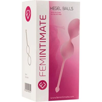Femintimate - Boules de Kegel avec Long Cordon - Exercice du Plancher Pelvien - Publicité Femintimate - Boules de Kegel avec Long Cordon - Exercice du Plancher Pelvien - Publicité