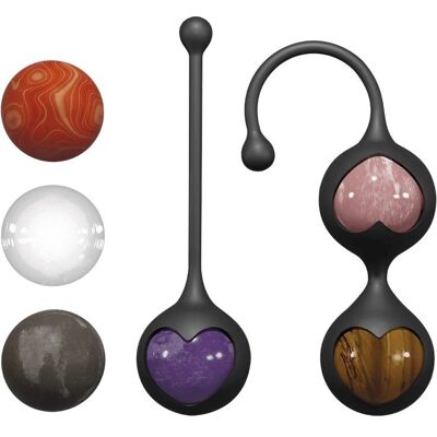 Adrien Lastic Harmony Stones Boules de Kegel - Coffret d'exercices pelviens - Publicité Adrien Lastic Harmony Stones Boules de Kegel - Coffret d'exercices pelviens - Publicité