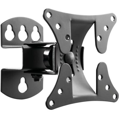 Soporte de pared Holmios giratorio e inclinable 13-27 pulgadas negro Soporte de pared Holmios giratorio e inclinable 13-27 pulgadas negro