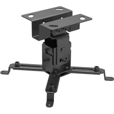 Supporto a soffitto Holmios per proiettore - Regolabile, Nero - 20kg Supporto Supporto a soffitto Holmios per proiettore - Regolabile, Nero - 20kg Supporto