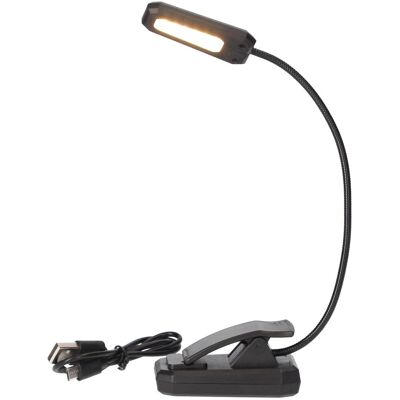 GSC 201800004 Luz de leitura LED ajustável com presilha GSC 201800004 Luz de leitura LED ajustável com presilha