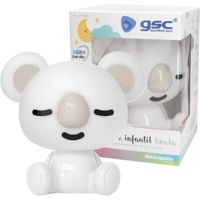 GSC Koala Nachtlicht - Wiederaufladbar, 3 Helligkeitsstufen, 4h Akku GSC Koala Nachtlicht - Wiederaufladbar, 3 Helligkeitsstufen, 4h Akku