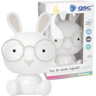 Gsc Evolution Nachtlicht - Entspannende Hasen-LED-Lampe Gsc Evolution Nachtlicht - Entspannende Hasen-LED-Lampe
