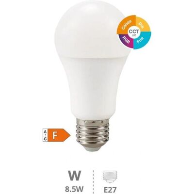 Lampadina LED GSC Evolution - RGB+W CCT 3000-6500K - 806lm Lampadina LED GSC Evolution - RGB+W CCT 3000-6500K - 806lm