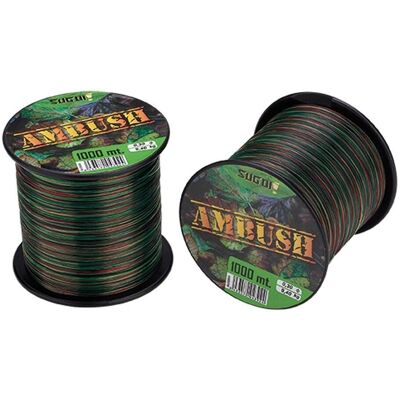 Sugoi Ambush Monofilamento - 1000M - Multicolor - 0.200mm - Línea de pesca Sugoi Ambush Monofilamento - 1000M - Multicolor - 0.200mm - Línea de pesca