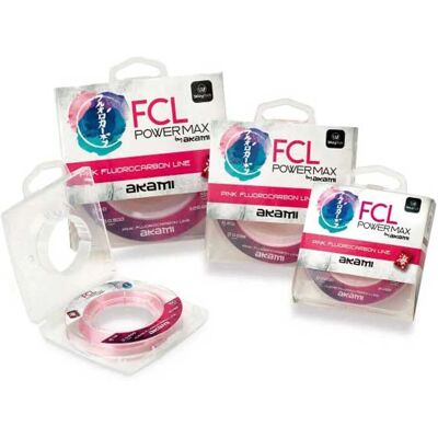 Akami Fcl Power Max 30 M Rosa Transparente - Línea de Pesca Akami Fcl Power Max 30 M Rosa Transparente - Línea de Pesca