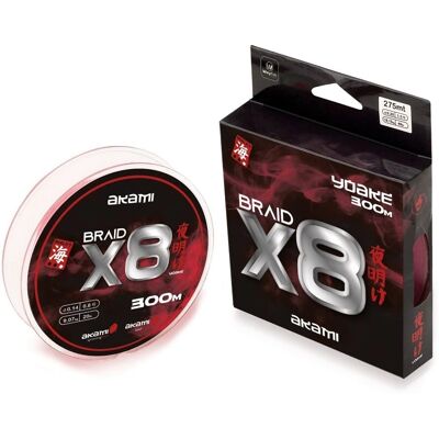 Línea trenzada Akami X8 - Cuerda de pesca Línea trenzada Akami X8 - Cuerda de pesca