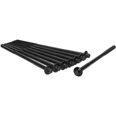 Ajusa Ldn10027x8 Juego de tornillos de culata - Juego de tornillos de culata de cilindro Ajusa Ldn10027x8 Juego de tornillos de culata - Juego de tornillos de culata de cilindro