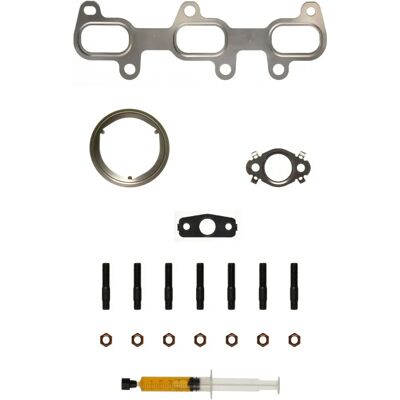 AJUSA JTC11605 - Kit de montaj pentru turbosuflanta cu garnituri și seringă cu ulei AJUSA JTC11605 - Kit de montaj pentru turbosuflanta cu garnituri și seringă cu ulei