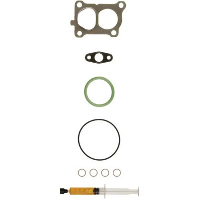 AJUSA JTC12271 Turbocharger Kit - Self-locking screw, with studs, with oil syringe AJUSA JTC12271 Turbocharger Kit - Self-locking screw, with studs, with oil syringe