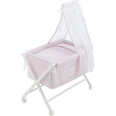 Mini-lit NAF NAF + Textile et Voile - Lit bébé - Publicité Mini-lit NAF NAF + Textile et Voile - Lit bébé - Publicité