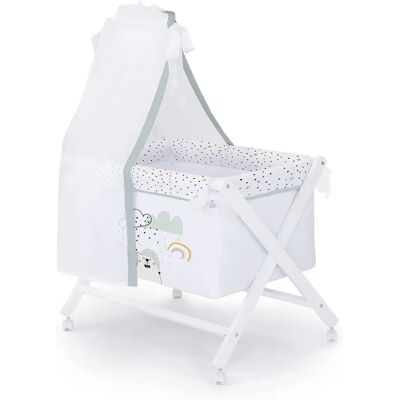 NAF NAF Mini-Crip Nordic Bear - Lit bébé - Publicité NAF NAF Mini-Crip Nordic Bear - Lit bébé - Publicité
