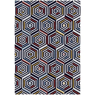 Alfombra NAF NAF Concentric - Antideslizante, Fácil de limpiar, Para suelo radiante Alfombra NAF NAF Concentric - Antideslizante, Fácil de limpiar, Para suelo radiante