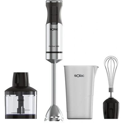 Solac Pro Chef 1502 Mixer - 1500 W, Edelstahl, Schwarz Solac Pro Chef 1502 Mixer - 1500 W, Edelstahl, Schwarz