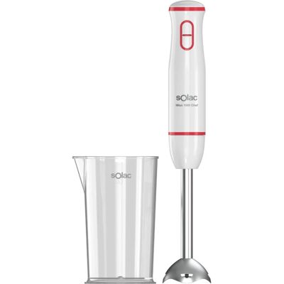 Solac Mixo 1000 Liquidificador de imersão - Branco Vermelho 1000 W Solac Mixo 1000 Liquidificador de imersão - Branco Vermelho 1000 W