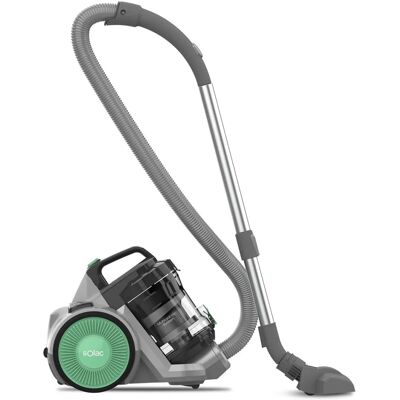 Solac AS4250 - Noir, Vert, Gris - Aspirateur - Publicité Solac AS4250 - Noir, Vert, Gris - Aspirateur - Publicité