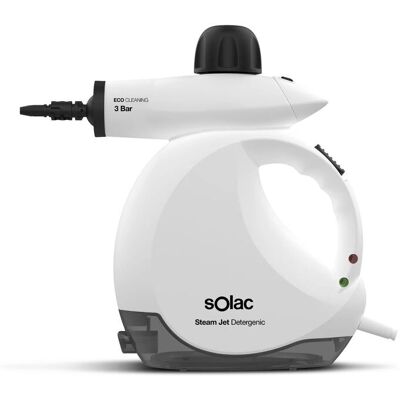Solac S94902400 - Schwarz, Weiß - Dampfreiniger Solac S94902400 - Schwarz, Weiß - Dampfreiniger
