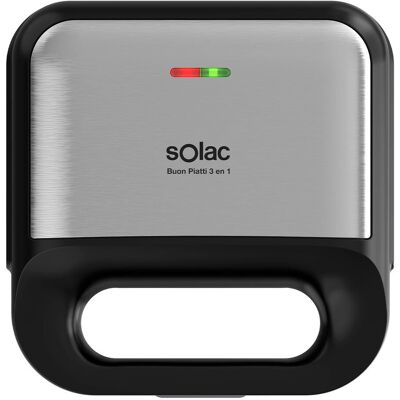 Solac S96804300 - Negro - Sandwich Maker Solac S96804300 - Negro - Sandwich Maker