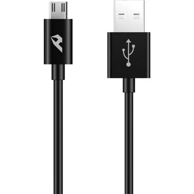 Câble USB Home YCB-01-MB - 1m - USB 2.0 - Micro-USB A - Noir - Publicité Câble USB Home YCB-01-MB - 1m - USB 2.0 - Micro-USB A - Noir - Publicité