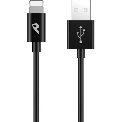 Home YCB-01-IPB Câble Lightning - 1m - Noir - Publicité Home YCB-01-IPB Câble Lightning - 1m - Noir - Publicité