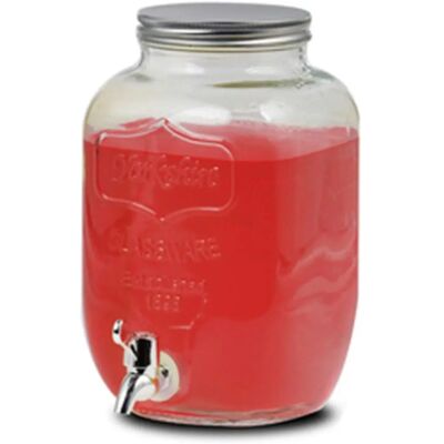 La Mediterránea 8 L Dispensador de Bebidas de Vidrio - Drinks Dispenser La Mediterránea 8 L Dispensador de Bebidas de Vidrio - Drinks Dispenser