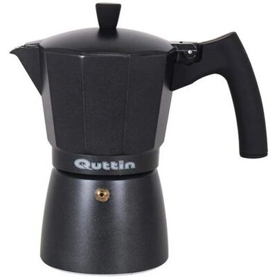 Quttin Darkblack inductie koffiezetter - 6 kopjes Quttin Darkblack inductie koffiezetter - 6 kopjes