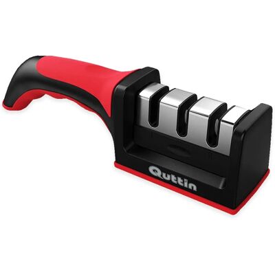 Quttin 107204 - Afilador de Cuchillos - Diseño Ergonómico Quttin 107204 - Afilador de Cuchillos - Diseño Ergonómico