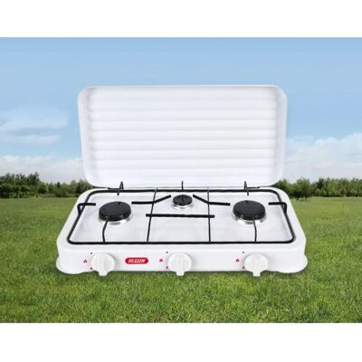 Hornillo de Gas Algon con 3 fogones - Cocina de gas Hornillo de Gas Algon con 3 fogones - Cocina de gas