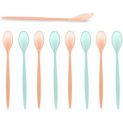 Wooow Modèle Ensemble de Cuillères Multicolore 8 Pièces - Set of Spoons Wooow Modèle Ensemble de Cuillères Multicolore 8 Pièces - Set of Spoons