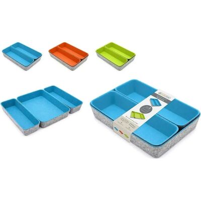 Confortime Vilt Lade Organizer - 3 Stuks Confortime Vilt Lade Organizer - 3 Stuks